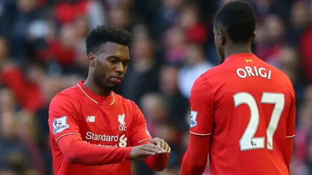 Daniel Sturridge and Divock Origi