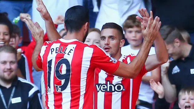 Graziano Pelle and Dusan Tadic