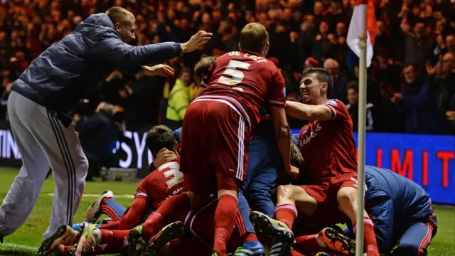 Middlesbrough celebrate