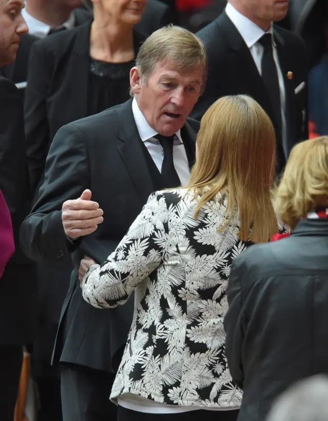 Kenny Dalglish meets Margaret Aspinall of the Hillsborough Family Support Group