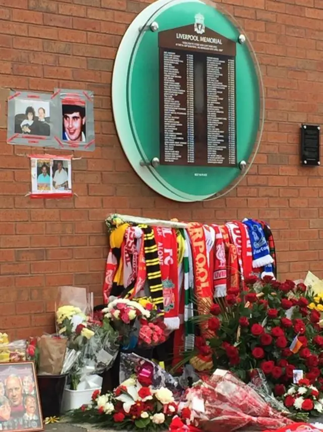 Liverpool memorial at Anfield