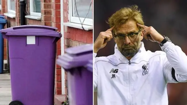 Purple bin / Jorgen Klopp