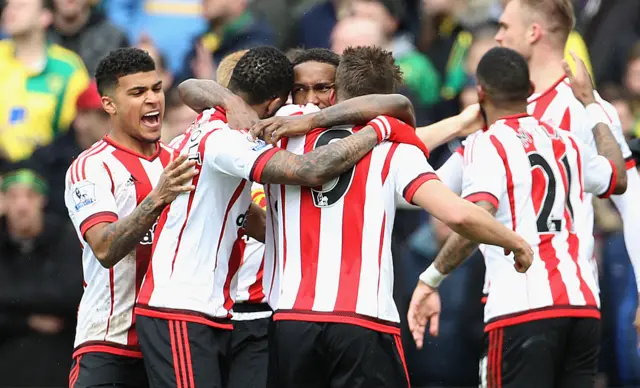 Sunderland celebrate