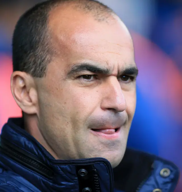 Everton manager Roberto Martinez