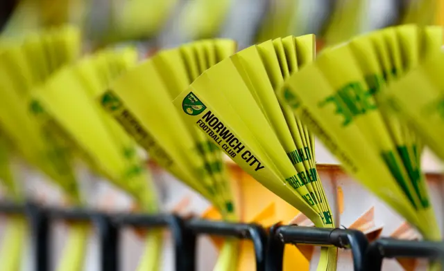 Clapsticks at Norwich ground