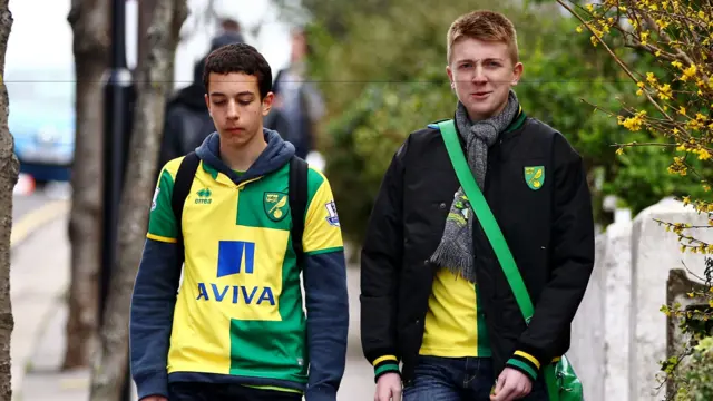 Norwich fans