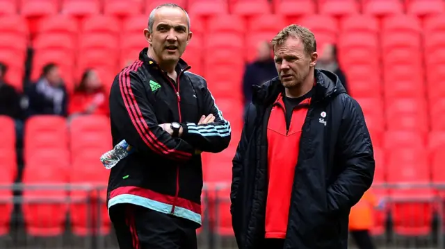 Conor O'Shea and Mark McCall