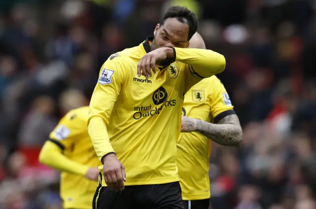 Joleon Lescott looks dejected