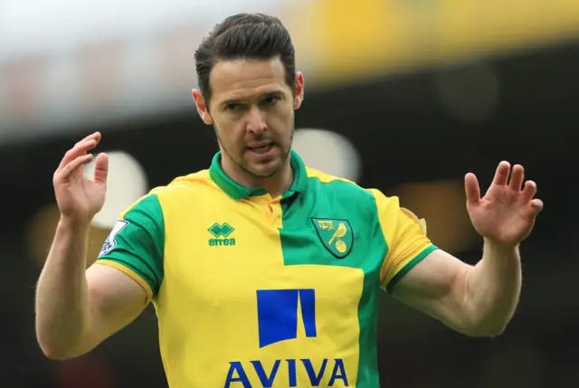 Norwich's Matt Jarvis