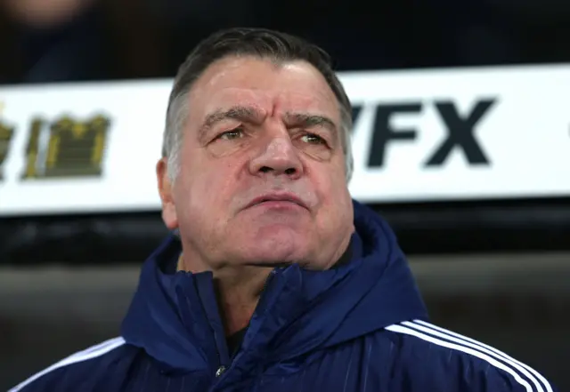 Sunderland manager Sam Allardyce