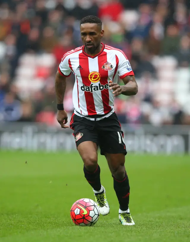 Sunderland's Jermaine Defoe