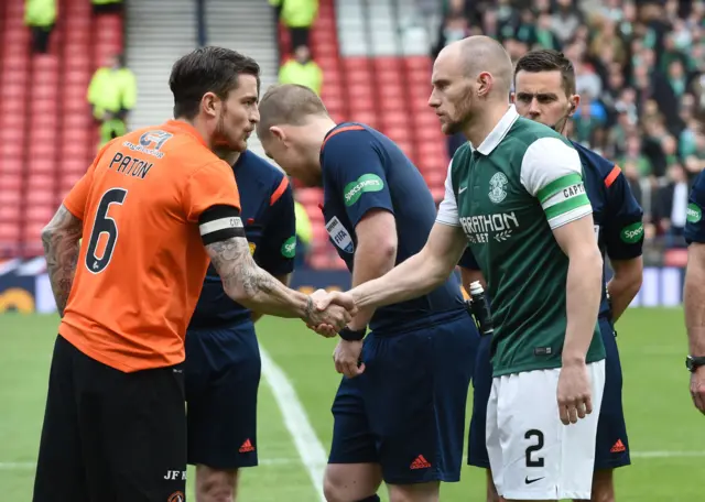 Handshakes at kick off