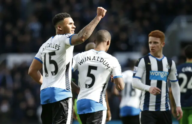 Newcastle celebrate