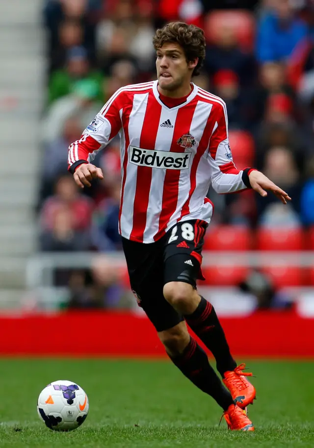 Former Sunderland player Marcos Alonso