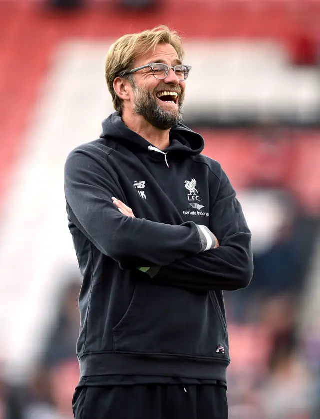 Liverpool manager Jurgen Klopp