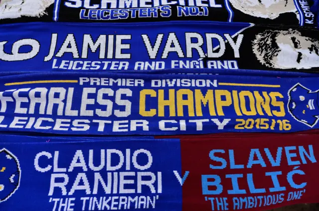 Leicester City scarf