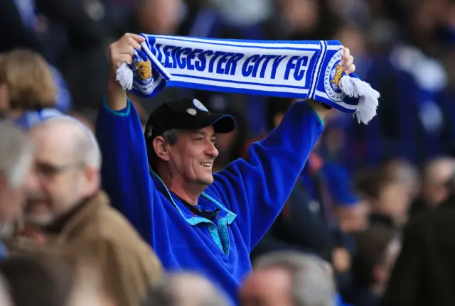 Leicester City supporters