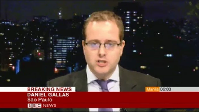 Daniel Gallas reporting from Sao Paulo