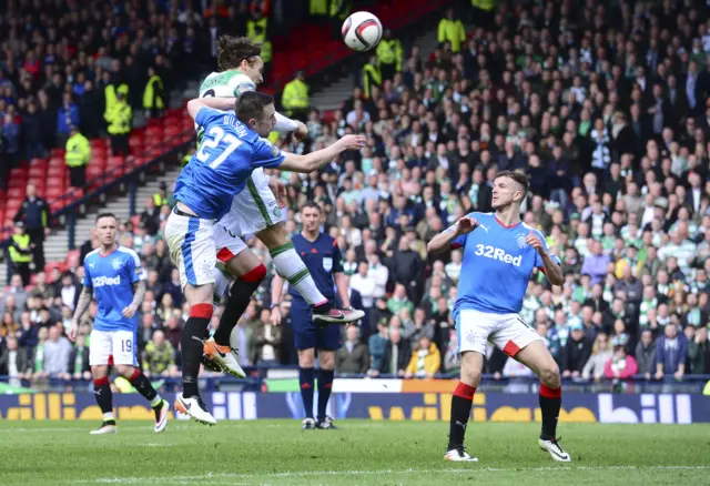 Erik Sviatchenko levels with a header