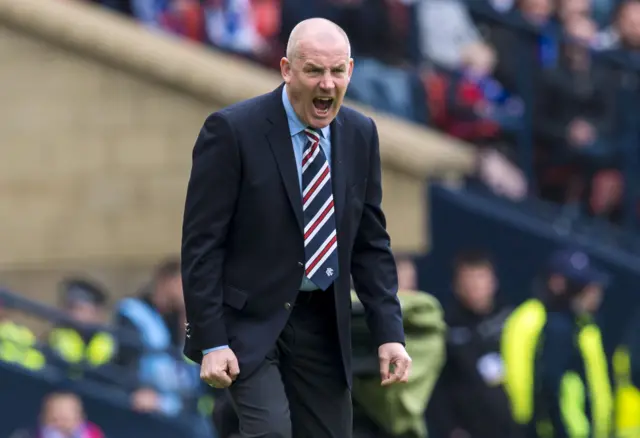 Rangers boss Mark Warburton