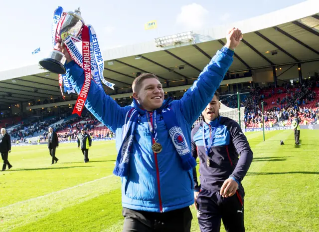 Rangers striker Martyn Waghorn