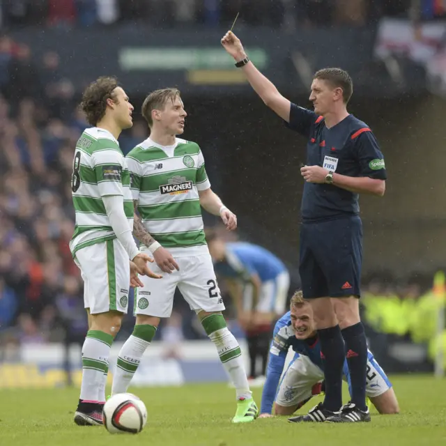 Erik Sviatchenko picks up the first booking of the day