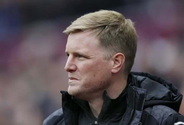 Bournemouth manager Eddie Howe