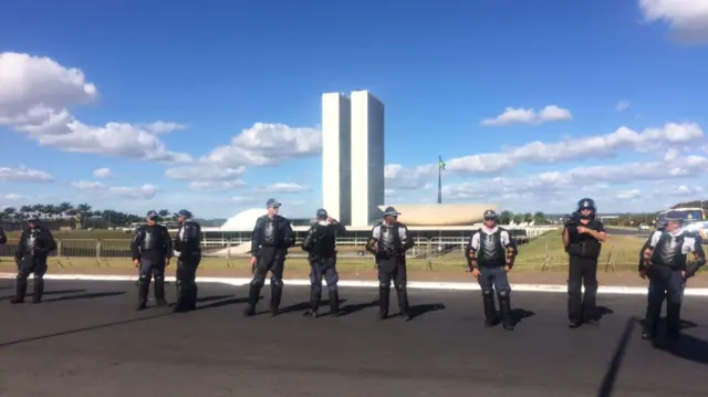 Police in Brasilia