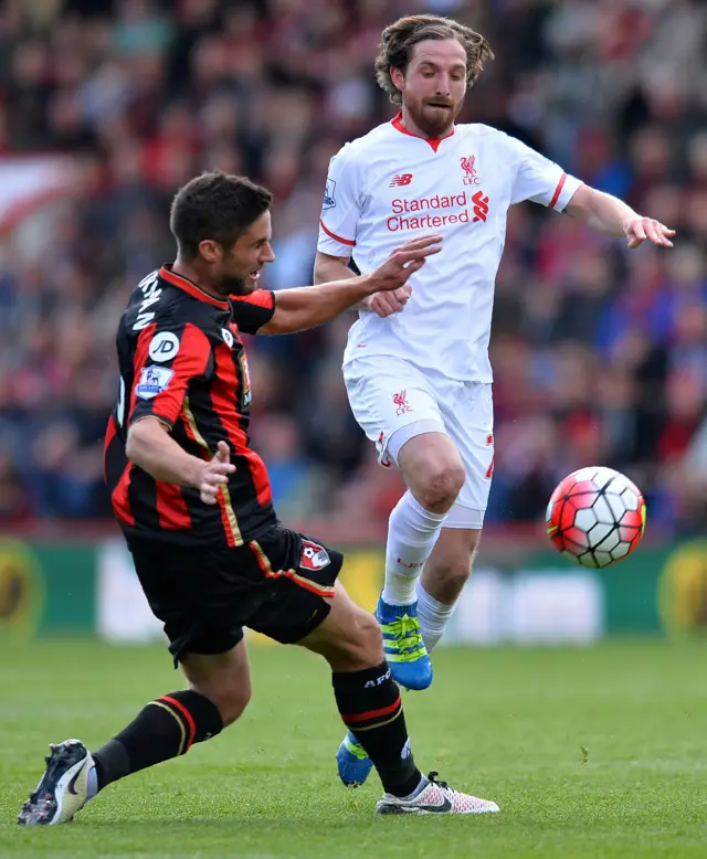 Liverpool's Joe Allen