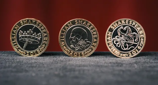 Shakespeare coins