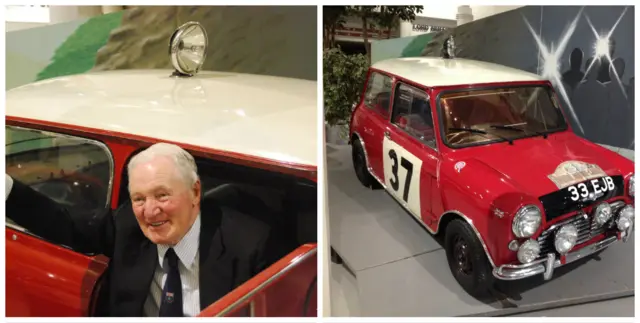 Paddy Hopkirk and Mini S