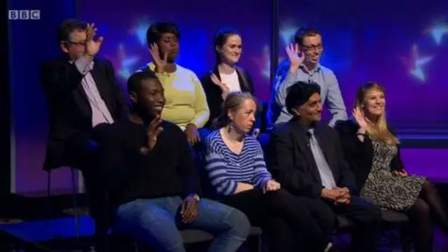 Panel of undecided voters