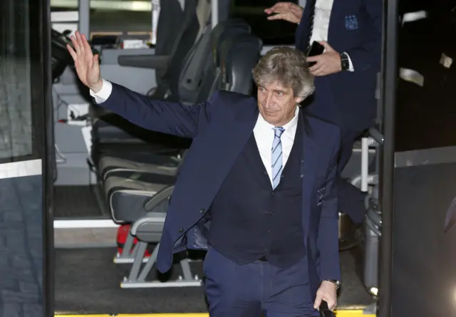 Manchester City manager Manuel Pellegrini