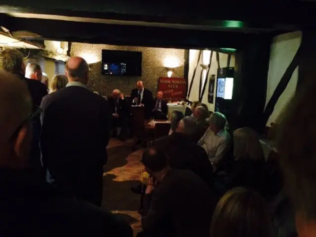 PCC debate in a pub in Worcester