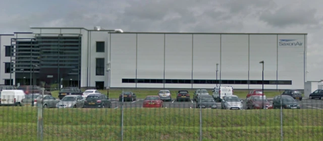 SaxonAir building at Norwich Airport