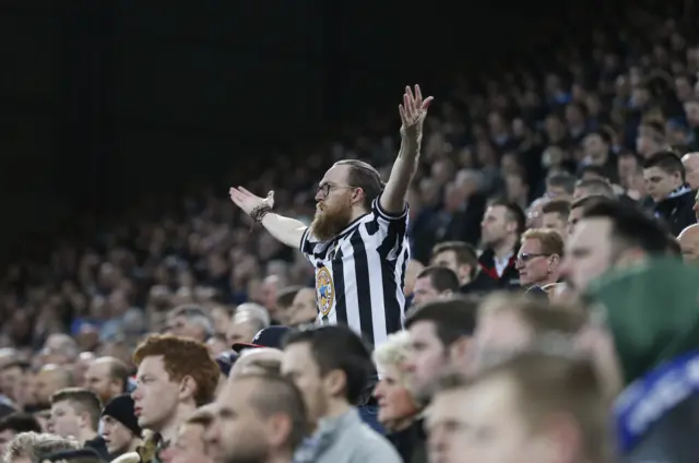 Newcastle fan