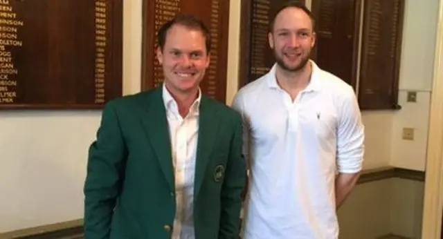 Danny Willett and Rob Staton