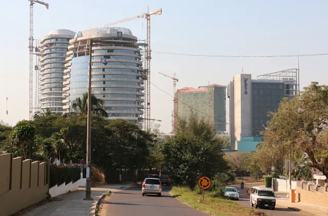Maputo skyline