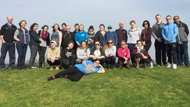 The group involved in the event