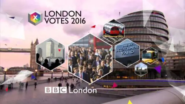 London mayoral graphic