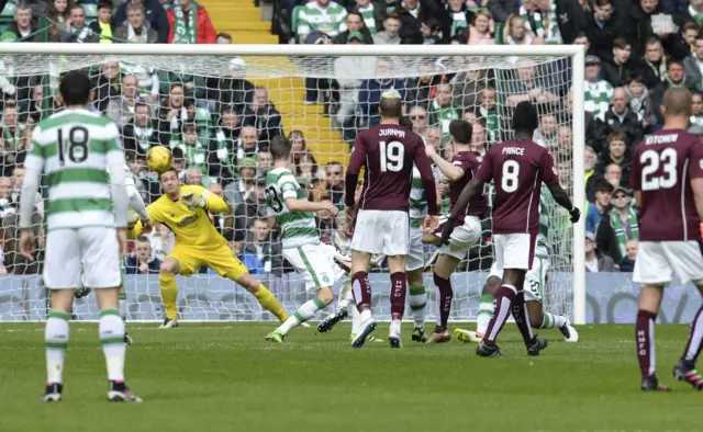 Jamie Walker fires Hearts into the lead