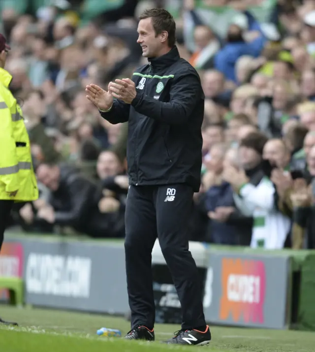 Celtic manager Ronny Deila