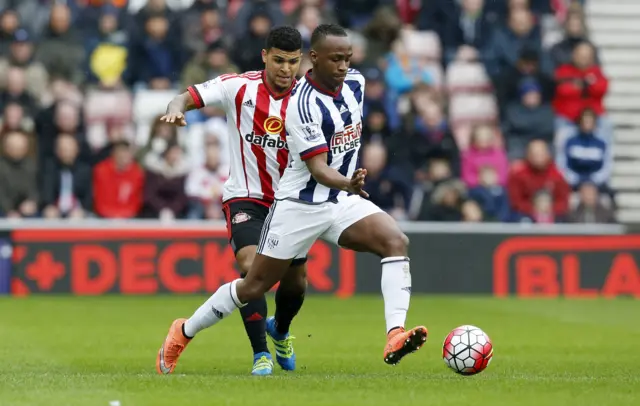 Saido Berahino of West Brom