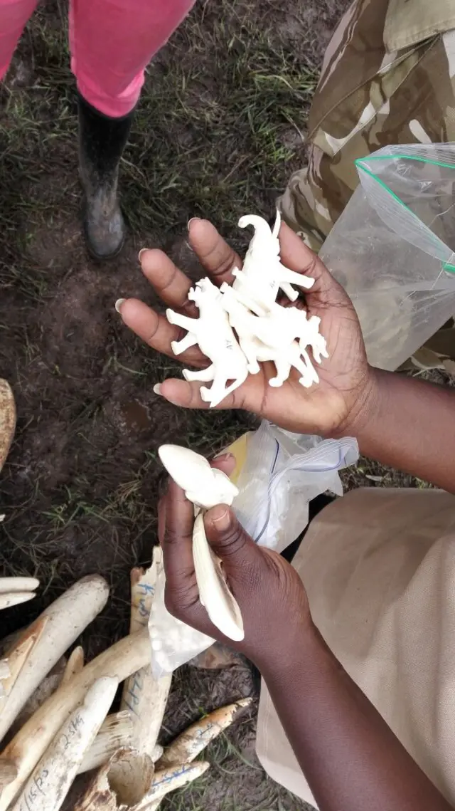 ivory ornaments