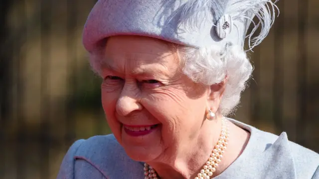 The Queen on 17 March 2016