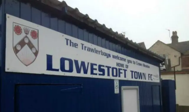 Lowestoft Town FC exterior