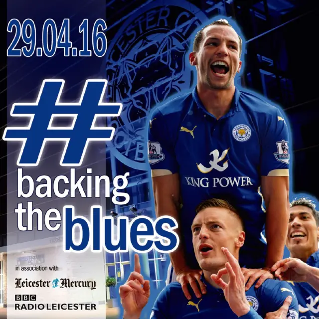 Backing the blues poster