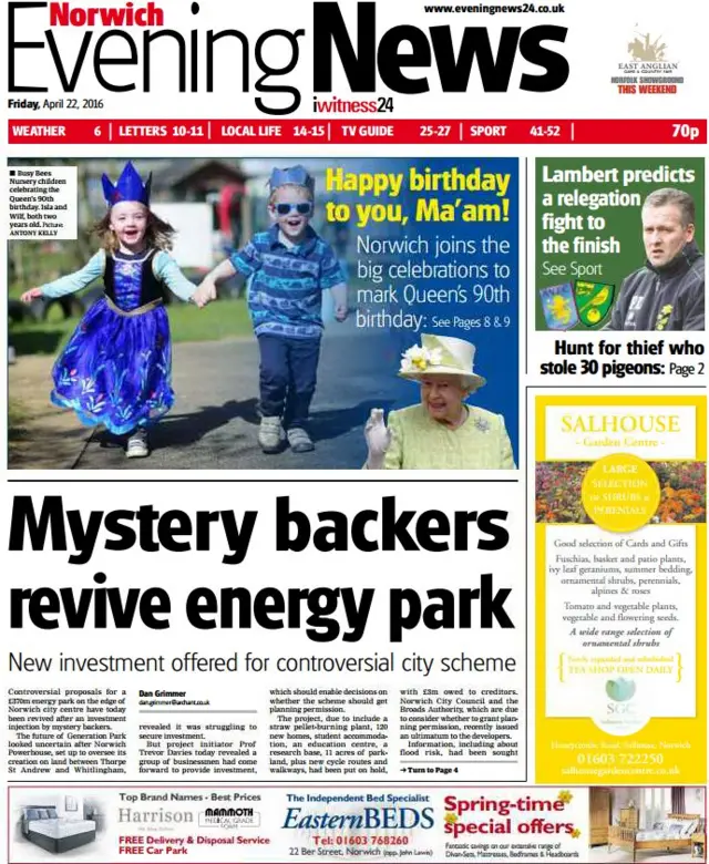 Norwich Evening News