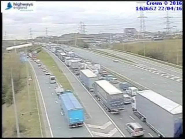 M62 traffic