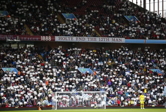 Aston Villa fans